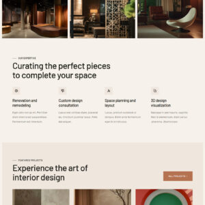 Thiết kế website nội thất