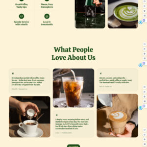 Thiết kế website đồ uống