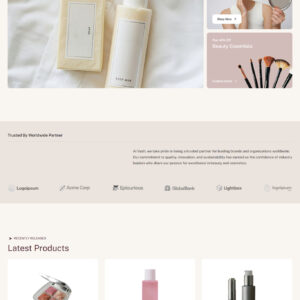 Thiết kế website bán mỹ phẩm