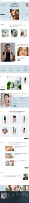 Thiết kế website bán mỹ phẩm