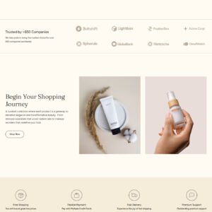 Thiết kế website bán mỹ phẩm