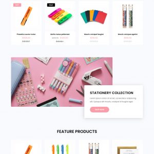 Thiết kế website văn phòng phẩm