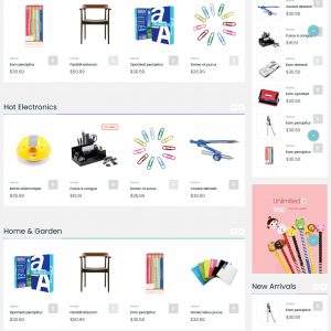 Thiết kế website văn phòng phẩm