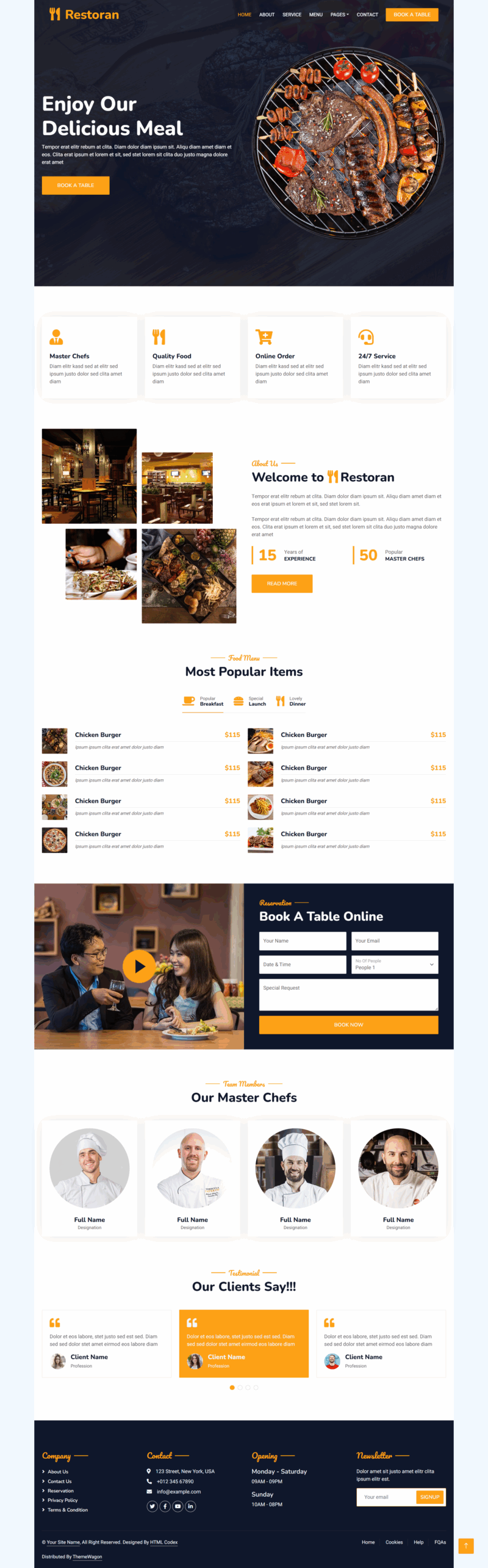 Thiết kế nhà hàng 7