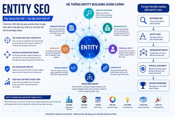 Entity SEO: Định nghĩa và cách xây dựng cho website